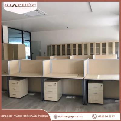 Vách Ngăn Văn Phòng Minimalist Harmony GP24-01