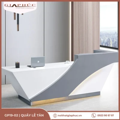 Quầy Lễ Tân Prism Glide GP19-02